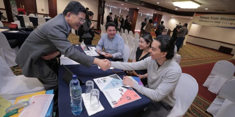 Comercio entre Taiwán y Guatemala crece con misión empresarial, rueda de negocios y 20 años de tratado de libre comercio