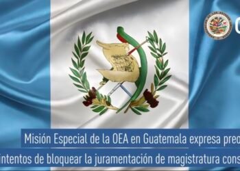 OEA advierte sobre acciones judiciales contra magistrada electa y alerta por riesgo a la institucionalidad democrática en Guatemala