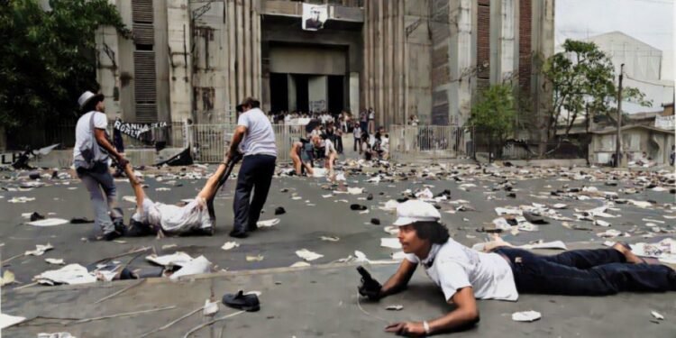 Se cumplen 46 años del sepelio de Monseñor Romero, el funeral que se convirtió en tragedia en San Salvador