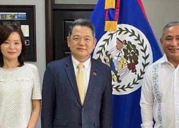 Nuevo embajador de Taiwán en Belice presenta sus credenciales y habla con primer ministro para reforzar cooperación y relación bilateral