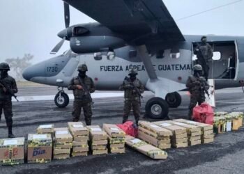 Traslada arsenal incautado en Guatemala; las armas estarían vinculadas con el Cartel Jalisco Nueva Generación