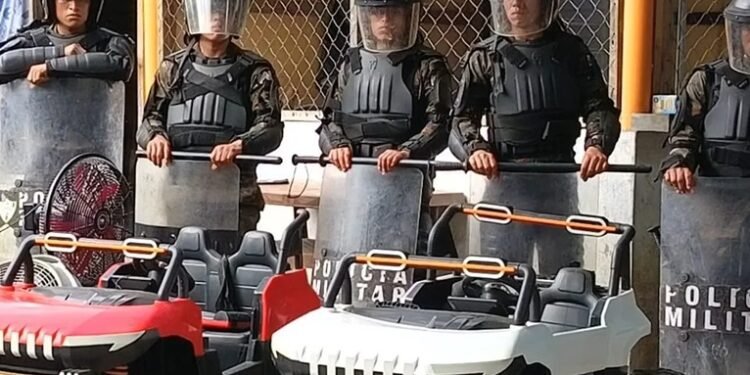 Requisa en cárcel de Guatemala deja decomisos de 69 celulares, drogas y hasta carros eléctricos para niños