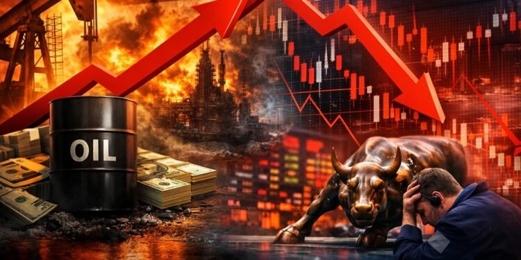 El petróleo supera los $100 y sacude a los mercados: bolsas globales caen drásticamente