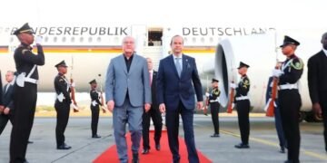 Presidente de Alemania llega a Panamá en una gira que incluye Guatemala