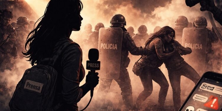 Al menos 23 mujeres periodistas nicaragüenses fueron agredidas en medio de la represión de la dictadura Ortega-Murillo