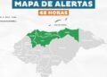 Honduras declara alerta verde en cinco departamentos de por frente frío, lluvias y oleaje en el Caribe