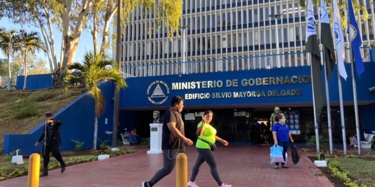 gobernación ONG Nicaragua