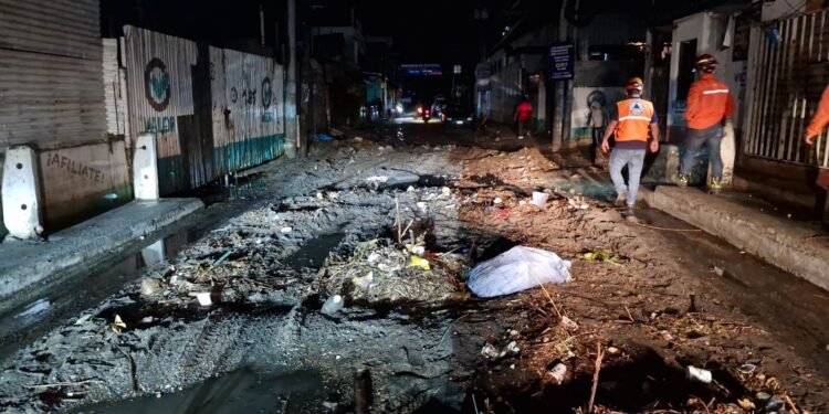 Emergencias por lluvias en Guatemala: reportan inundaciones, daños en viviendas y 22 incidentes atendidos