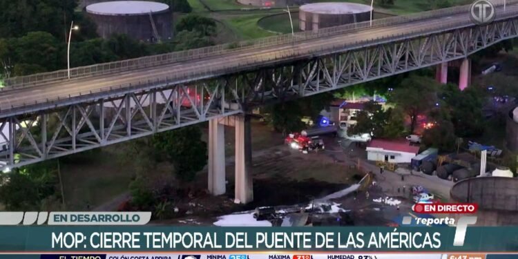 Cierre del Puente de las Américas en Panamá provoca caos vial, impacto económico y retrasos tras incendio