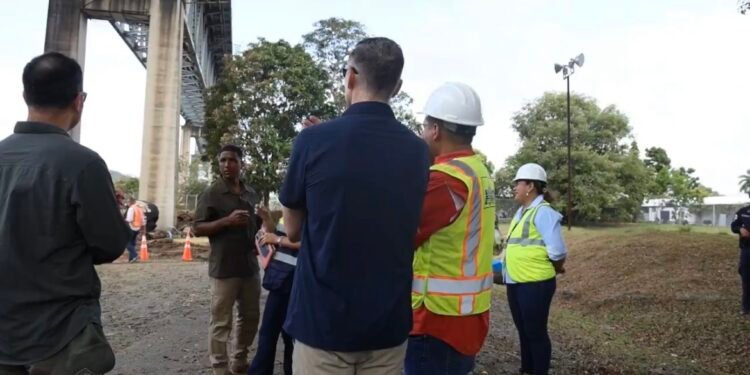 Inspección del Puente de las Américas tras incendio moviliza a ingenieros del Ejército de EE UU en Panamá