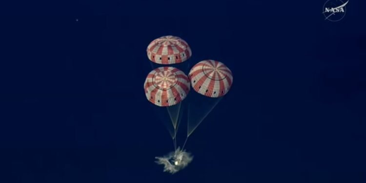 Misión Artemis II todo un éxito: cápsula Orion regresa a la Tierra y consolida la misión lunar de la NASA