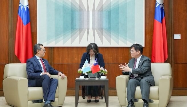 Taiwán destaca alianza con Guatemala durante visita de ministro guatemalteco de Hacienda