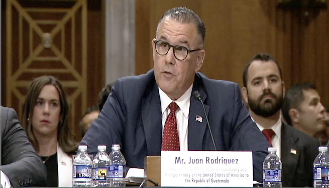 Migración, seguridad y contrarrestar influencia china, son mencionadas como prioridad por embajador designado por EEUU en Guatemala