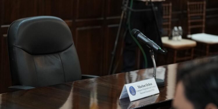 Consejero hondureño Marlon Ochoa no comparece en juicio político en su contra en el Congreso Nacional