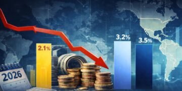 América Latina se estanca: crecerá apenas 2,1% en 2026 y se consolida como la región más rezagada del mundo