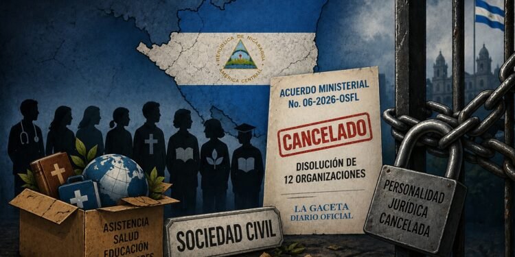 Nicaragua supera las 5,600 ONG canceladas tras nueva disolución de 12 organizaciones
