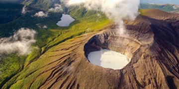 Volcán del Rincón de la Vieja en Costa Rica registró la erupción más enérgica en lo que va del año