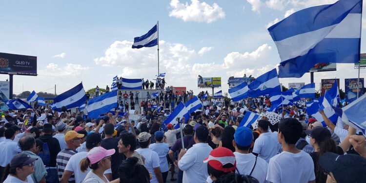 Sanciones a dictadura de Nicaragua activan a la oposición en el marco del aniversario de la represión de abril de 2018