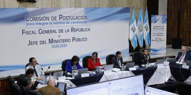 Los seis candidatos finales para Fiscal General de Guatemala serán definidos este lunes por Comisión de Postulación