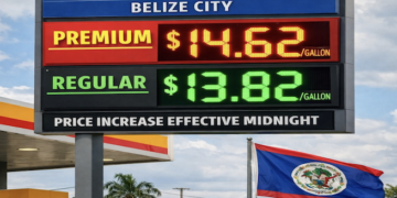 Los precios de los combustibles en Belice superan los $7 por galón