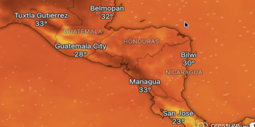 Ola de intenso calor golpea al norte de Centroamérica