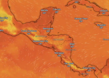 Más de 7,300 focos de calor persisten en Centroamérica