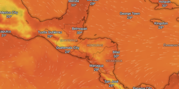 Más de 7,300 focos de calor persisten en Centroamérica