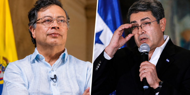 Petro afirma que dinero ilegal y el “narcotraficante expresidente de Honduras” impulsaron plan para atacar a gobiernos de México y Colombia