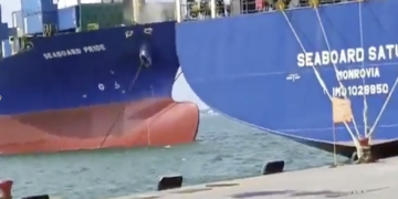 Colisión de buques activa emergencia marítima en puerto del caribe guatemalteco