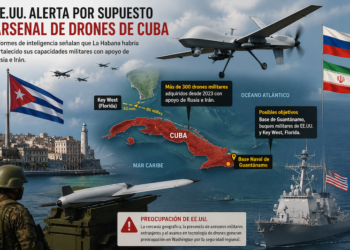 Régimen cubano habría adquirido arsenal de drones y podría atacar bases estadounidenses, según informes de inteligencia