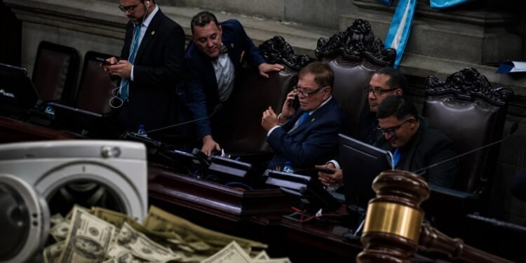 Guatemala enfrenta trabas en ley antilavado: Congreso necesita 107 votos y el receso complica acuerdos