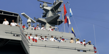 Escuadrón naval de Taiwán llega a Guatemala en visita amistosa