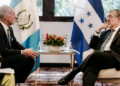 Presidentes de Honduras y Guatemala buscan fortalecer agenda de comercio, seguridad e inversión en reunión bilateral