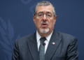 Presidente de Guatemala urge aprobar ley antilavado y dice que incidente armado en frontera fue del lado de Honduras