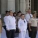 Exhibición naval de Taiwán reúne al presidente de Guatemala y varios de sus funcionarios en la Plaza de la Constitución