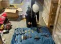 Guatemala decomisa 20 armas de fuego y municiones de alto calibre en Santo Tomás de Castilla, en el Caribe
