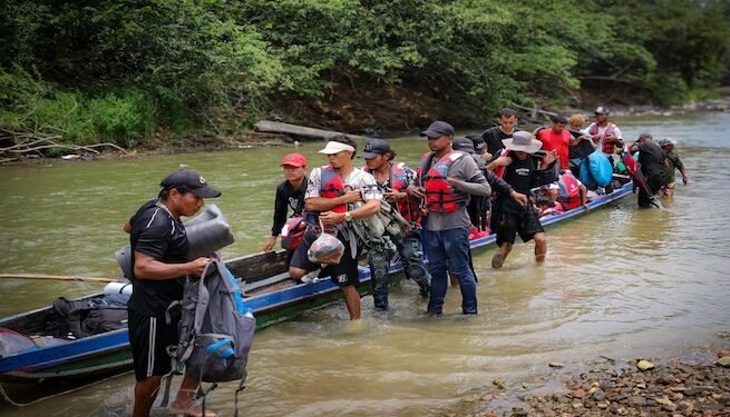 Paso de migrantes irregulares por la Selva del Darién cae 99 % tras cierre de estación migratoria