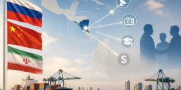 Nicaragua emerge como nodo clave en la red de influencia híbrida de Rusia, China e Irán en América Latina