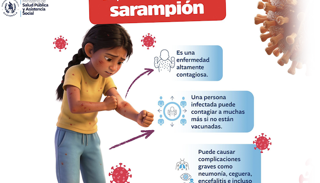 Guatemala confirma al menos 14 muertes por brote de sarampión