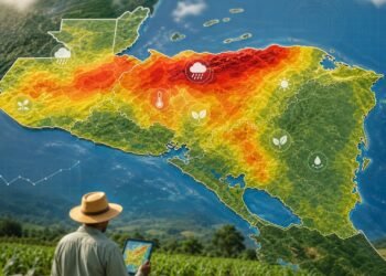Centroamérica activa más de 190 mapas climáticos para frenar pérdidas agrícolas en zonas vulnerables