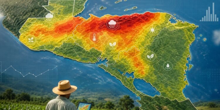 Centroamérica activa más de 190 mapas climáticos para frenar pérdidas agrícolas en zonas vulnerables