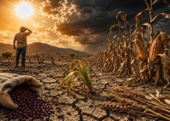 Maíz, frijol y sorgo en riesgo: El Niño amenaza cultivos en 10 departamentos de Honduras