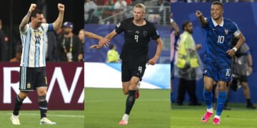 Messi, Haaland y Mbappé aceleran la carrera de goleadores del Mundial y amenazan un récord histórico