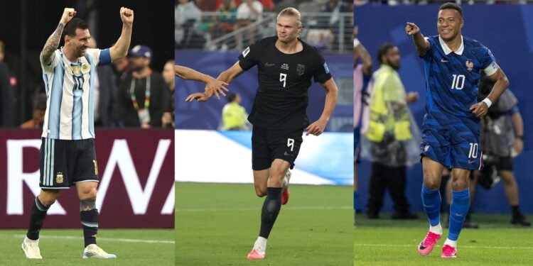 Messi, Haaland y Mbappé aceleran la carrera de goleadores del Mundial y amenazan un récord histórico