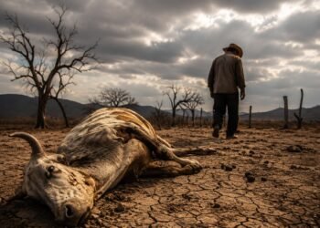 La sequía golpea a 30 comunidades de Honduras y deja más de 200 animales muertos en Olancho