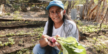 Mujeres rurales impulsan agricultura resiliente en frontera común entre Guatemala, El Salvador y Honduras