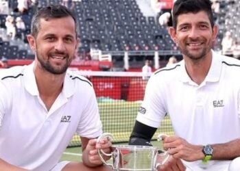 Tenista salvadoreño Marcelo Arévalo gana el torneo de Queen’s junto a Mate Pavić y llega fuerte a Wimbledon