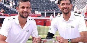 Tenista salvadoreño Marcelo Arévalo gana el torneo de Queen’s junto a Mate Pavić y llega fuerte a Wimbledon