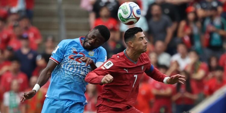 Portugal arranca estrellándose contra una férrea selección de la República Democrática del Congo