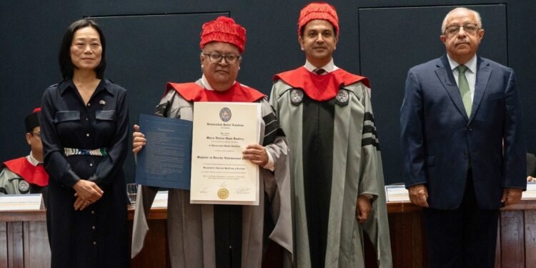 Taiwán impulsa formación diplomática en Guatemala con graduación de maestría en Derecho Internacional